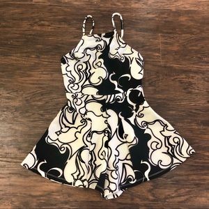 Topshop B&W Romper